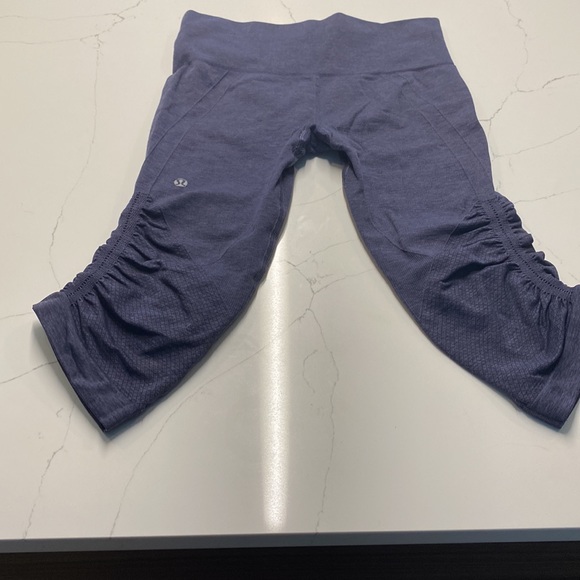 Lululemon In The Flow Cropped Leggings - Picture 2 of 5